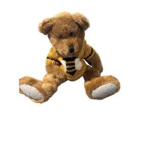 VTG Boyds Bear “Bee Whiz” Plush J.B. Bean Series 1994 14" Knit Bee Sweater Tags